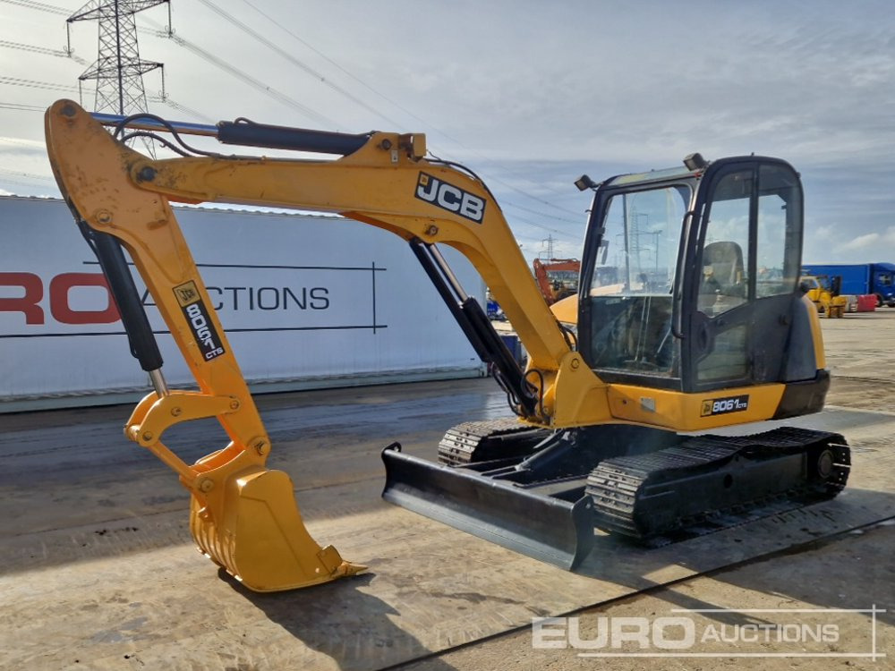 JCB 8061 - 小型挖掘机:图1 JCB 8061 - 小型挖掘机:图1