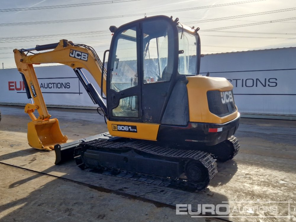 JCB 8061 - 小型挖掘机:图3 JCB 8061 - 小型挖掘机:图3