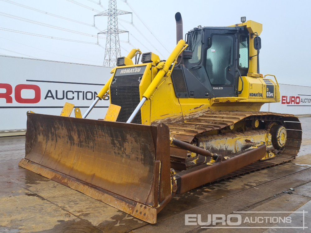Komatsu D65PX-15 - 推土机:图1 Komatsu D65PX-15 - 推土机:图1