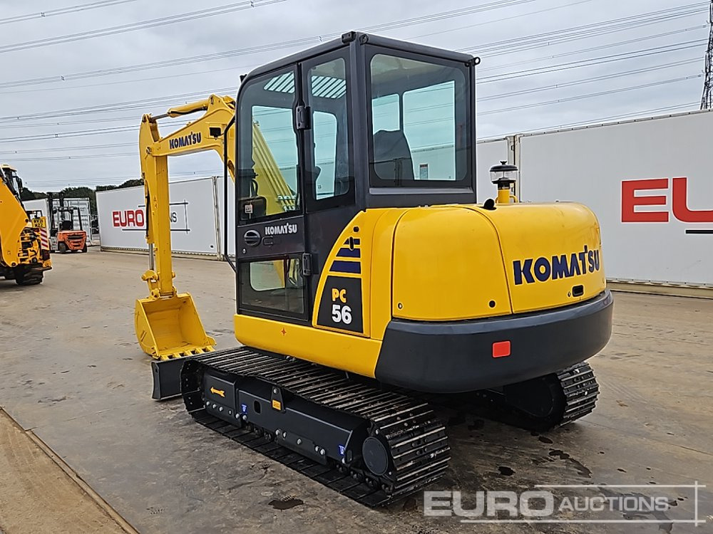 Komatsu PC56-7 - 小型挖掘机:图3 Komatsu PC56-7 - 小型挖掘机:图3