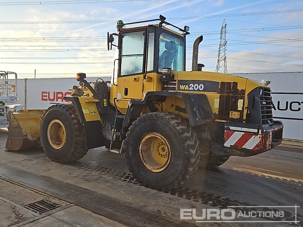 Komatsu WA200-5 - 轮式装载机:图3 Komatsu WA200-5 - 轮式装载机:图3
