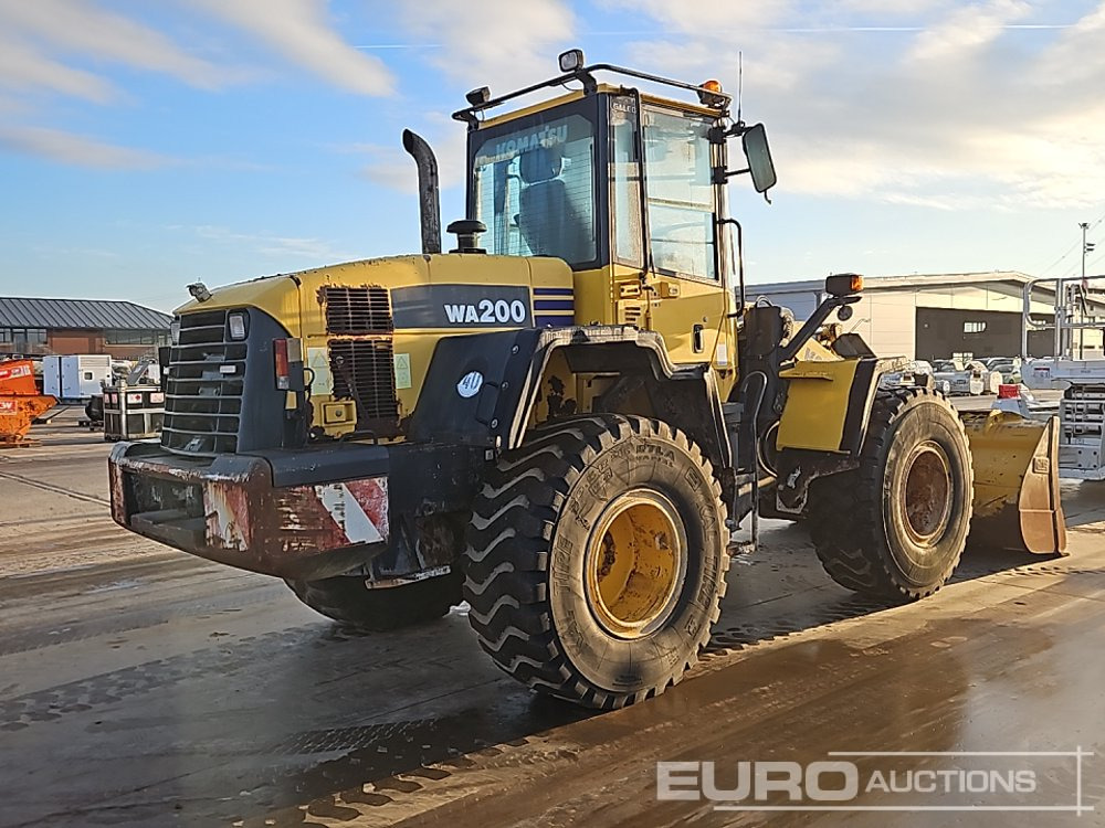 Komatsu WA200-5 - 轮式装载机:图5 Komatsu WA200-5 - 轮式装载机:图5