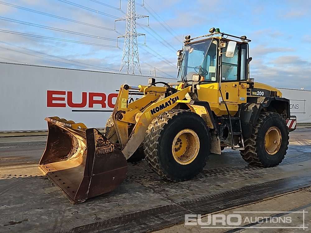 Komatsu WA200-5 - 轮式装载机:图1 Komatsu WA200-5 - 轮式装载机:图1