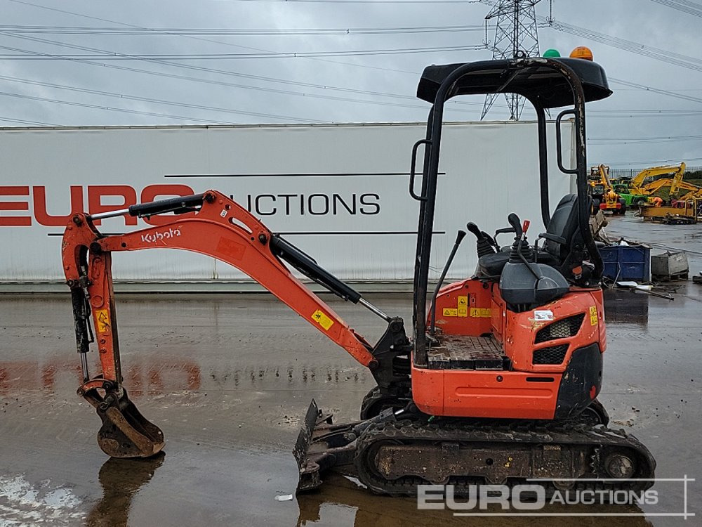 Kubota U17-3A - 小型挖掘机:图2 Kubota U17-3A - 小型挖掘机:图2