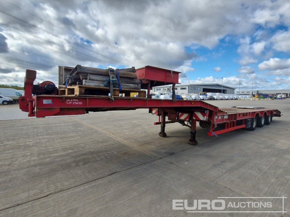 M&G Trailers Ltd, Step Frame Low Loader Tri Axle Rear Steering, 3m Extendable C/w Out Riggers & Alloy Ramps - 低装载拖车:图1 M&G Trailers Ltd, Step Frame Low Loader Tri Axle Rear Steering, 3m Extendable C/w Out Riggers & Alloy Ramps - 低装载拖车:图1