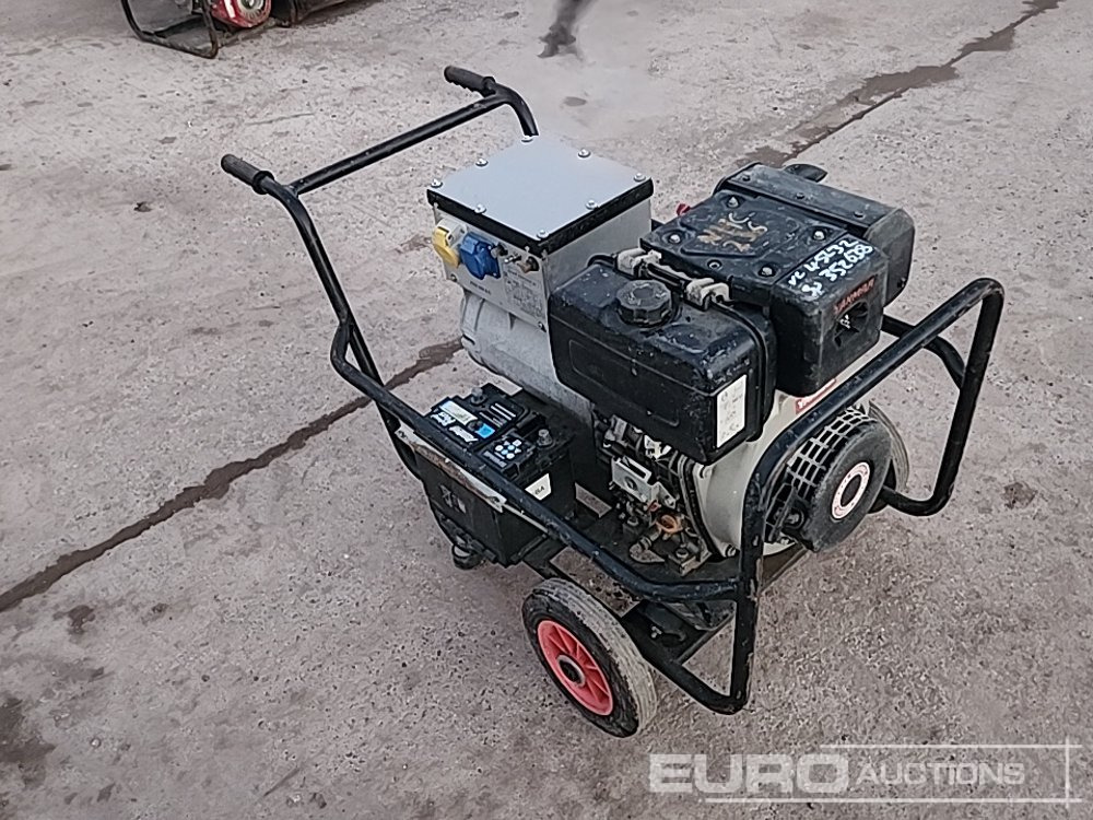 PW2 200 DC 4Kva Diesel Welder Generator, Yanmar Engine - 发电机组:图4 PW2 200 DC 4Kva Diesel Welder Generator, Yanmar Engine - 发电机组:图4