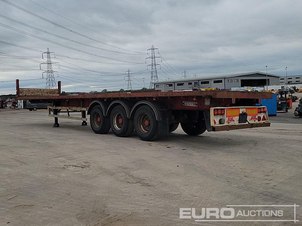 SDC Tri Axle Flatbed Trailer - 栏板式/ 平板半拖车:图3 SDC Tri Axle Flatbed Trailer - 栏板式/ 平板半拖车:图3