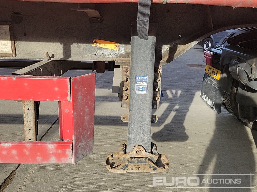 侧帘半拖车 Schmidtz Tri Axle Curtainsider Trailer：图9