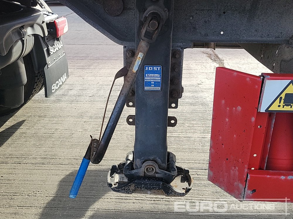 侧帘半拖车 Schmidtz Tri Axle Curtainsider Trailer：图8