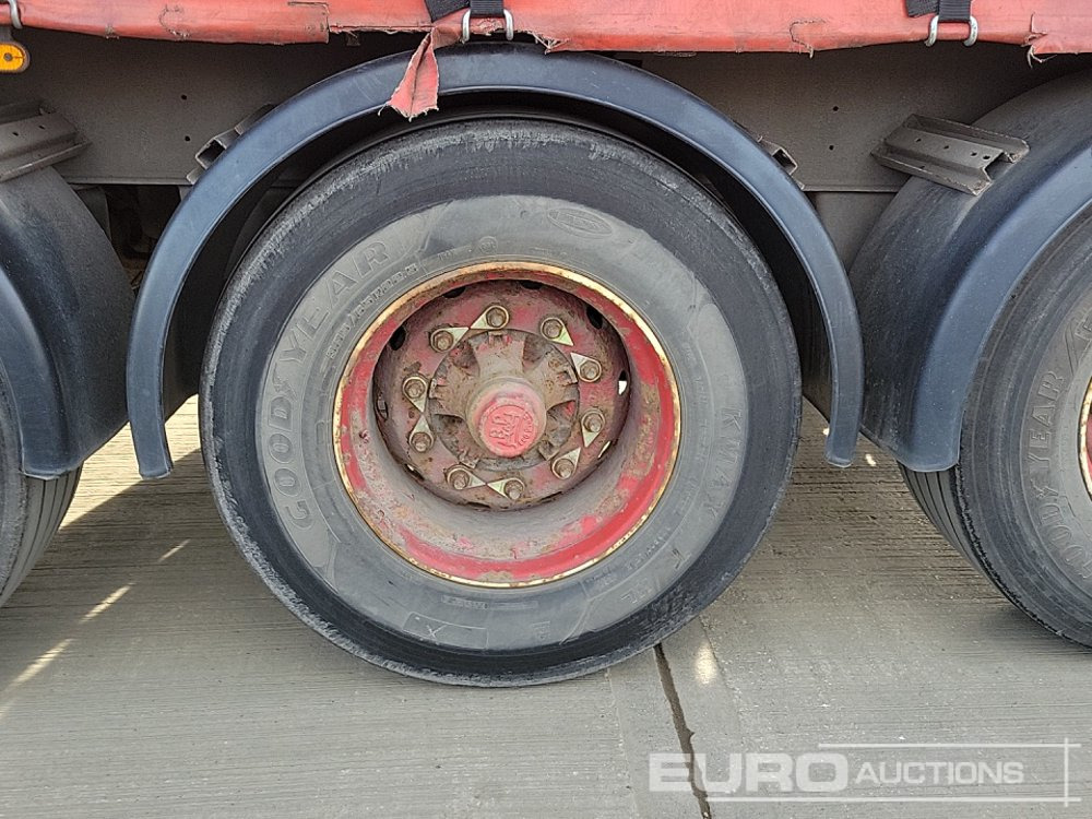 侧帘半拖车 Schmidtz Tri Axle Curtainsider Trailer：图14