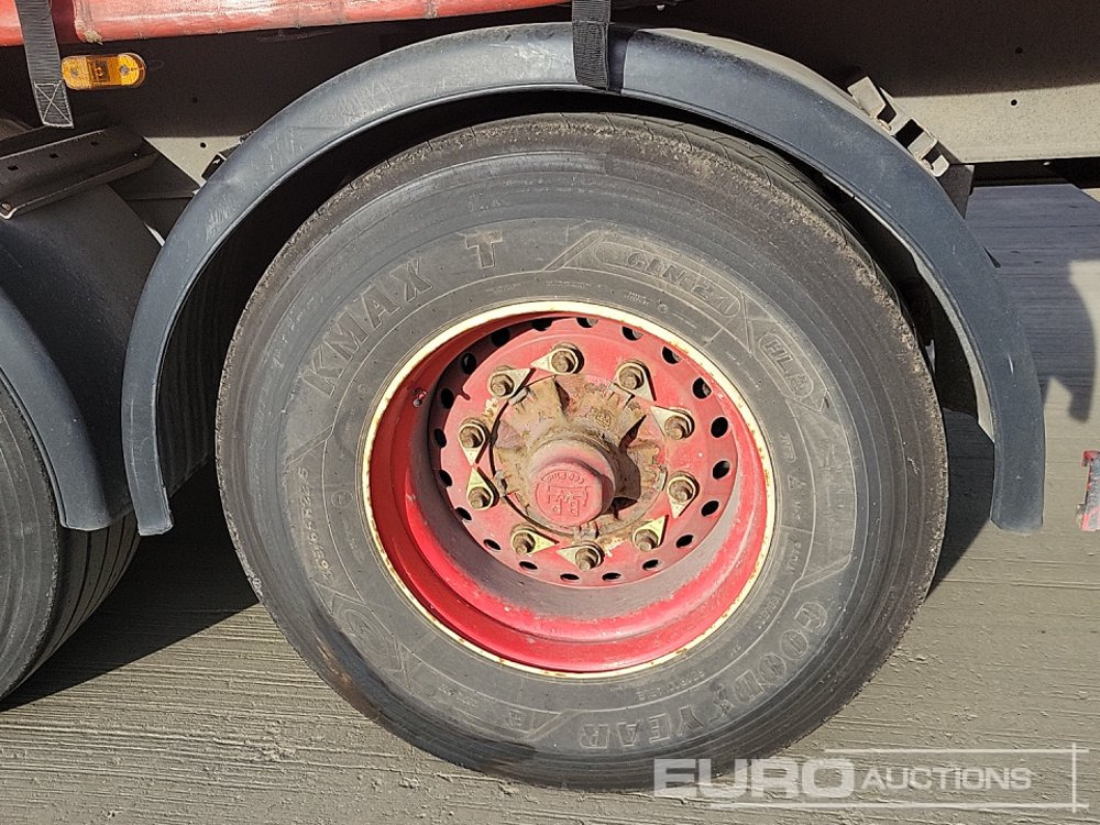 侧帘半拖车 Schmidtz Tri Axle Curtainsider Trailer：图10