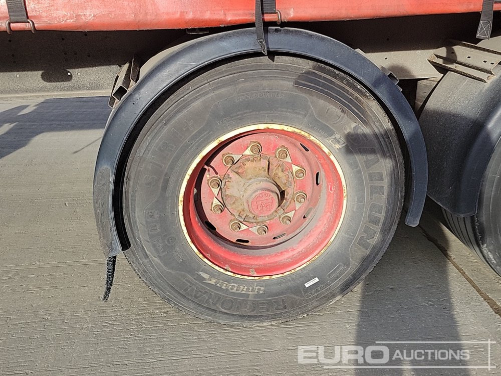 侧帘半拖车 Schmidtz Tri Axle Curtainsider Trailer：图12