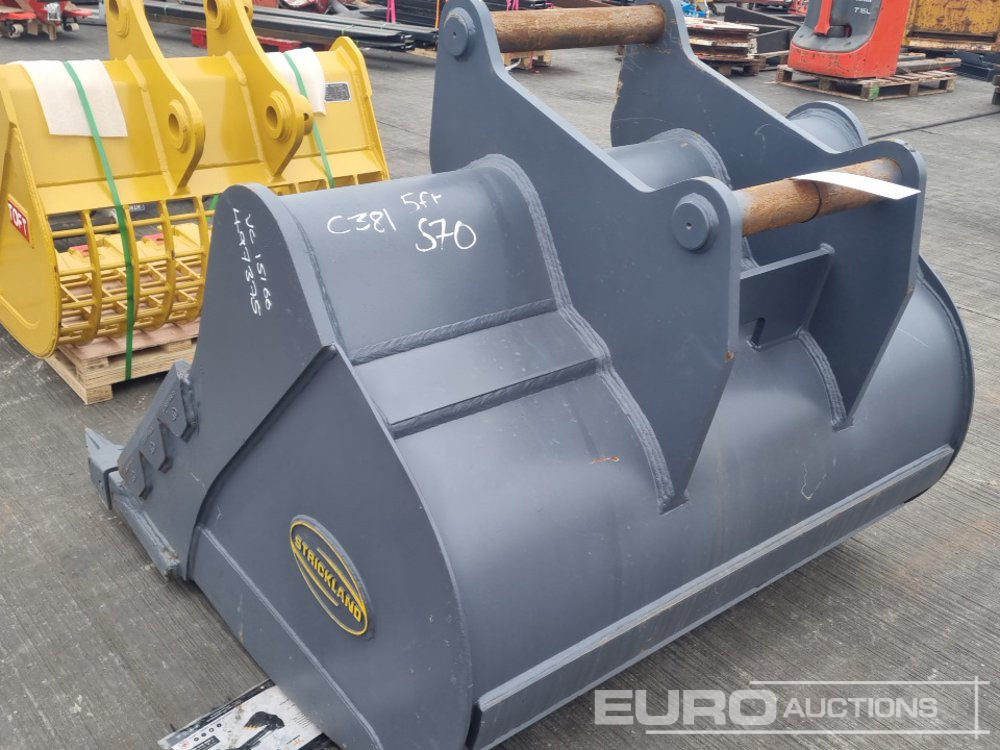 Strickland 60" Digging Bucket S70 Hitch to suit 18-33 Ton Excavator - 铲斗:图3 Strickland 60" Digging Bucket S70 Hitch to suit 18-33 Ton Excavator - 铲斗:图3