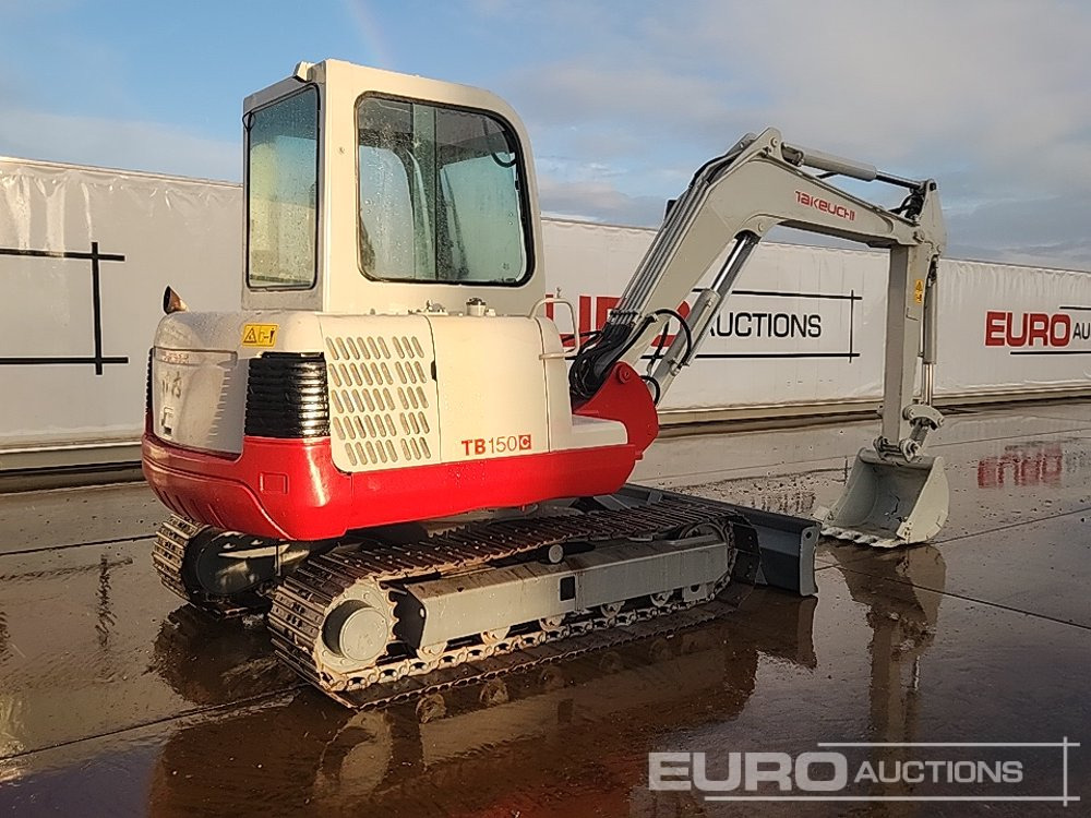 Takeuchi TB150C - 小型挖掘机:图5 Takeuchi TB150C - 小型挖掘机:图5