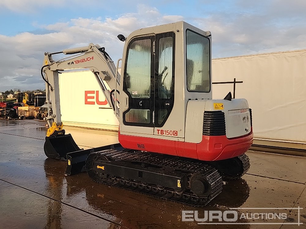 Takeuchi TB150C - 小型挖掘机:图3 Takeuchi TB150C - 小型挖掘机:图3