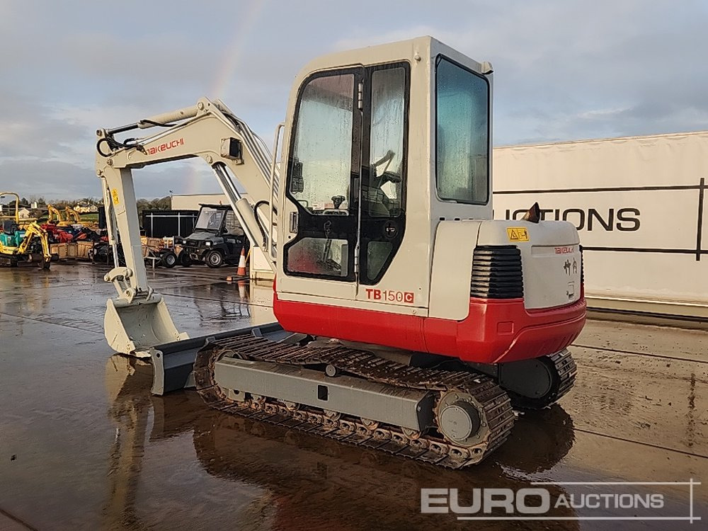 Takeuchi TB150C - 小型挖掘机:图3 Takeuchi TB150C - 小型挖掘机:图3