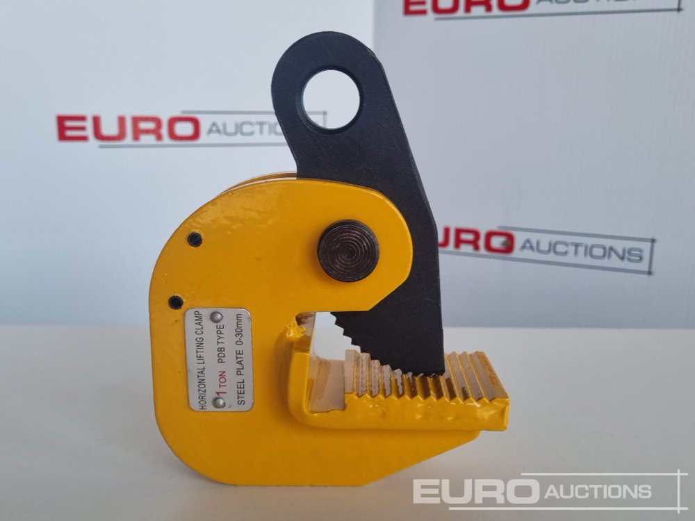 Unused 1 Ton PDB Horizontal Plate Lifting Clamp - 车间设备:图1 Unused 1 Ton PDB Horizontal Plate Lifting Clamp - 车间设备:图1