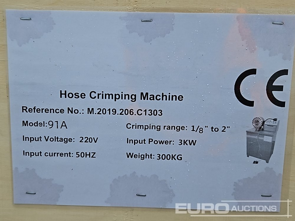 建筑设备 Unused 2025 220Volt Hose Crimping Machine：图21