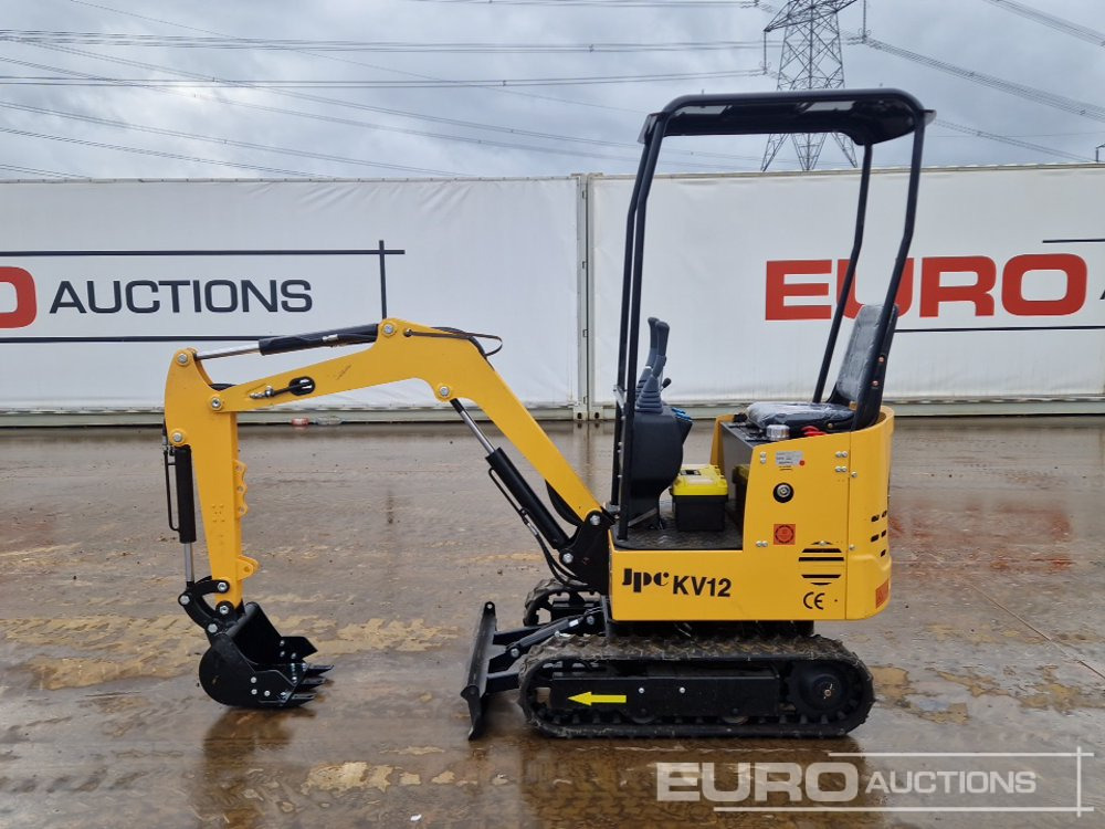 Unused 2025 JPC KV12 - 小型挖掘机:图2 Unused 2025 JPC KV12 - 小型挖掘机:图2
