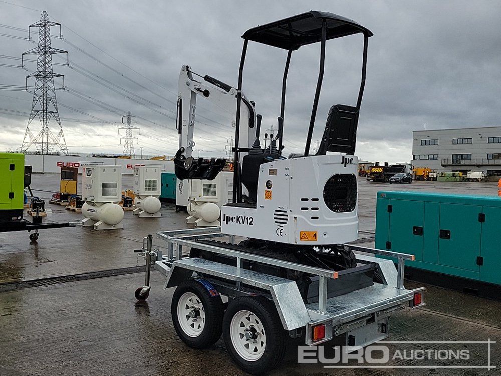 Unused 2025 JPC KV12 - 小型挖掘机:图3 Unused 2025 JPC KV12 - 小型挖掘机:图3
