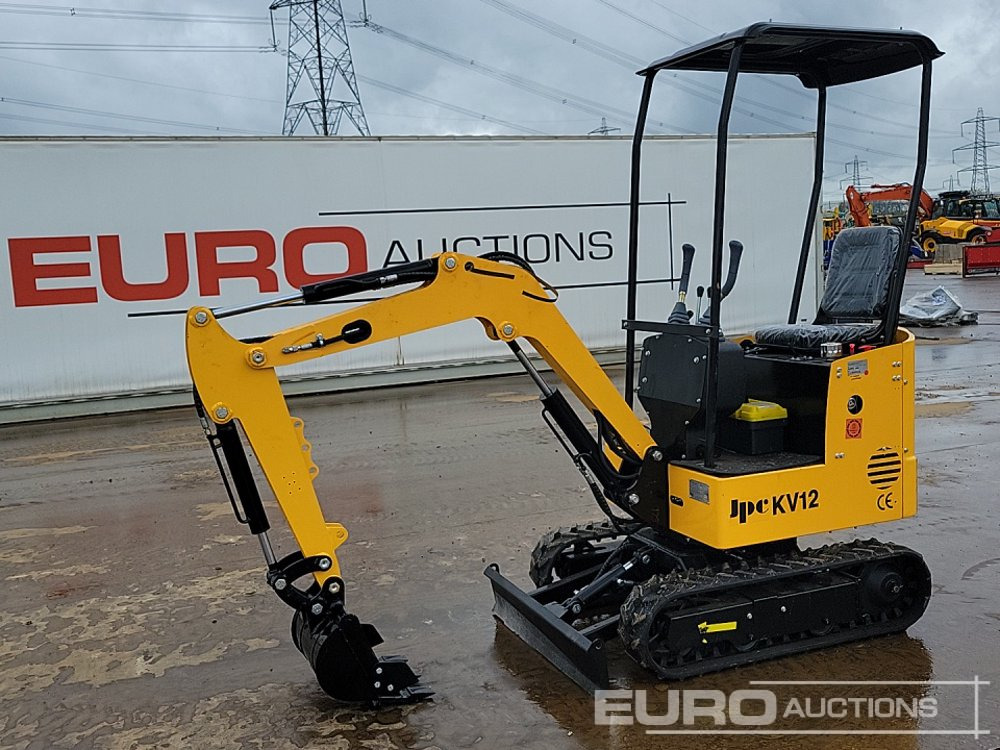 Unused 2025 JPC KV12 - 小型挖掘机:图1 Unused 2025 JPC KV12 - 小型挖掘机:图1