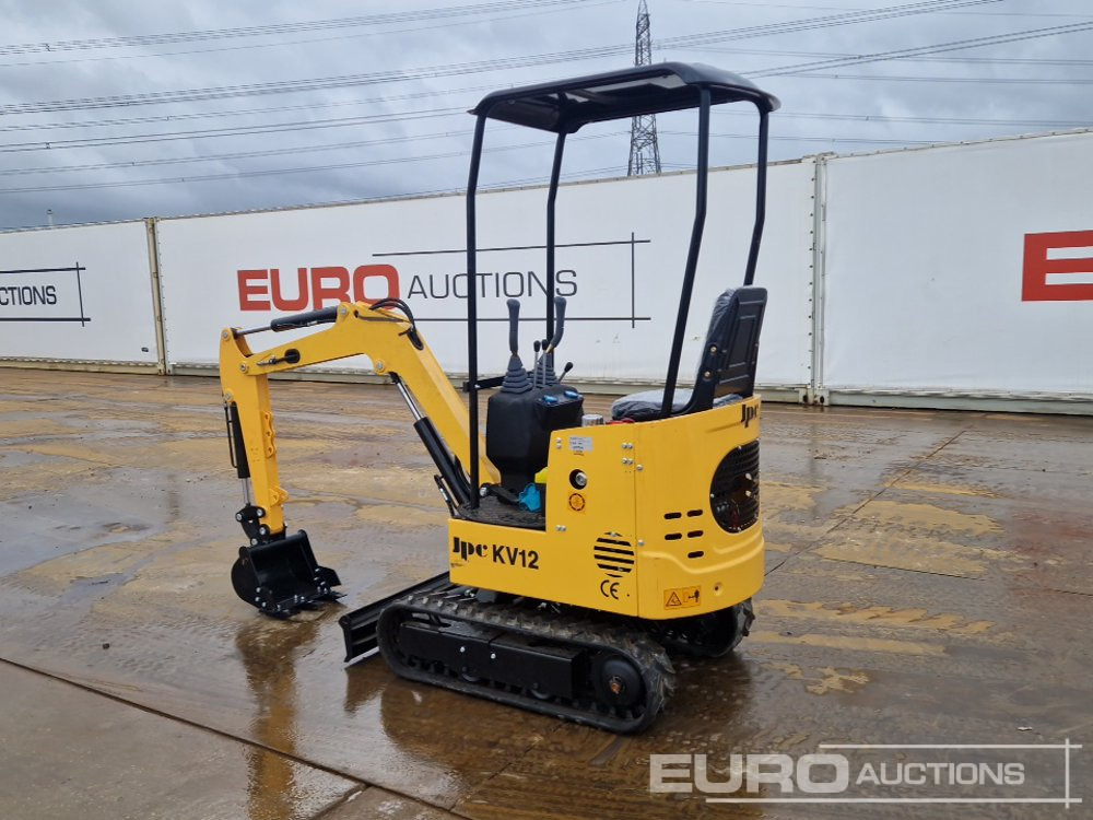 Unused 2025 JPC KV12 - 小型挖掘机:图3 Unused 2025 JPC KV12 - 小型挖掘机:图3