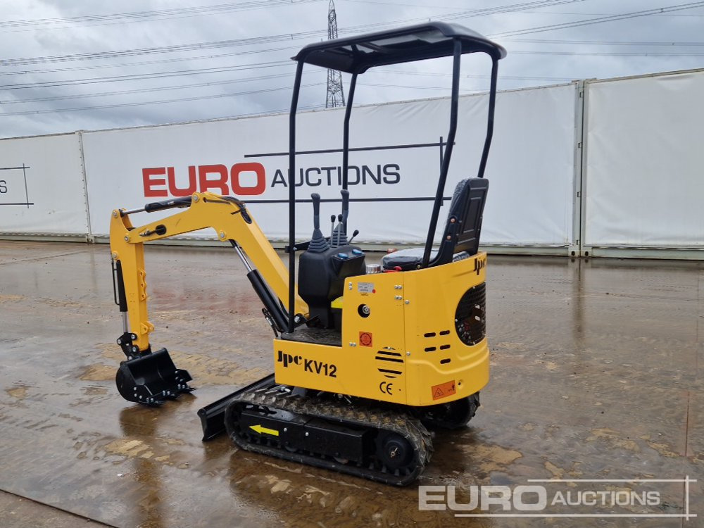 Unused 2025 JPC KV12 - 小型挖掘机:图3 Unused 2025 JPC KV12 - 小型挖掘机:图3