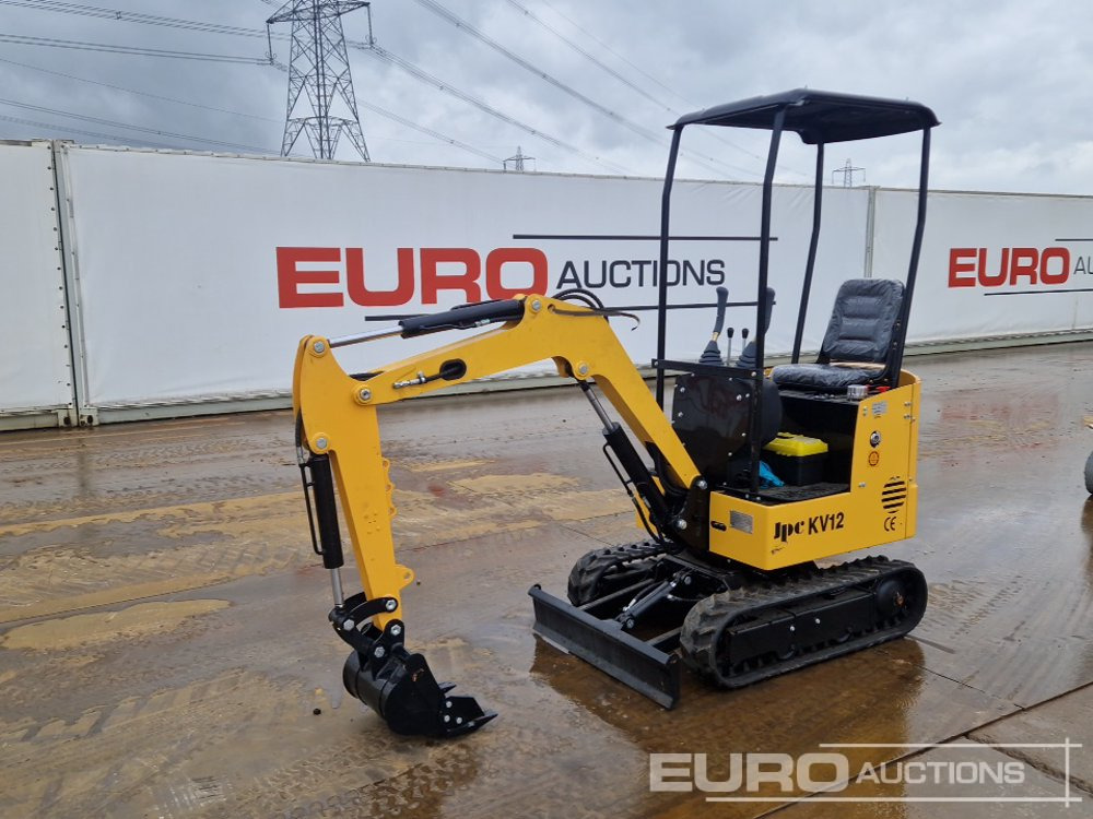 Unused 2025 JPC KV12 - 小型挖掘机:图1 Unused 2025 JPC KV12 - 小型挖掘机:图1