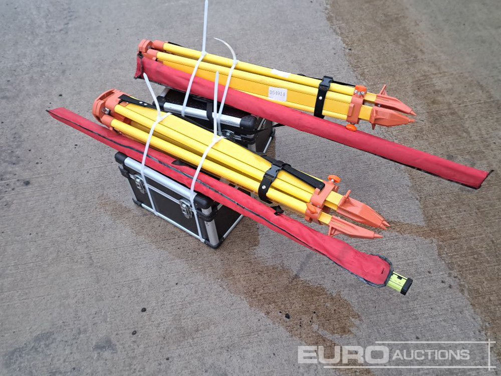 Unused 2025 SKLP Self-Leveling Rotary Laser Level with Batteries, Receiver, Tripod, Grade Rod (2 of) - 车间设备:图2 Unused 2025 SKLP Self-Leveling Rotary Laser Level with Batteries, Receiver, Tripod, Grade Rod (2 of) - 车间设备:图2