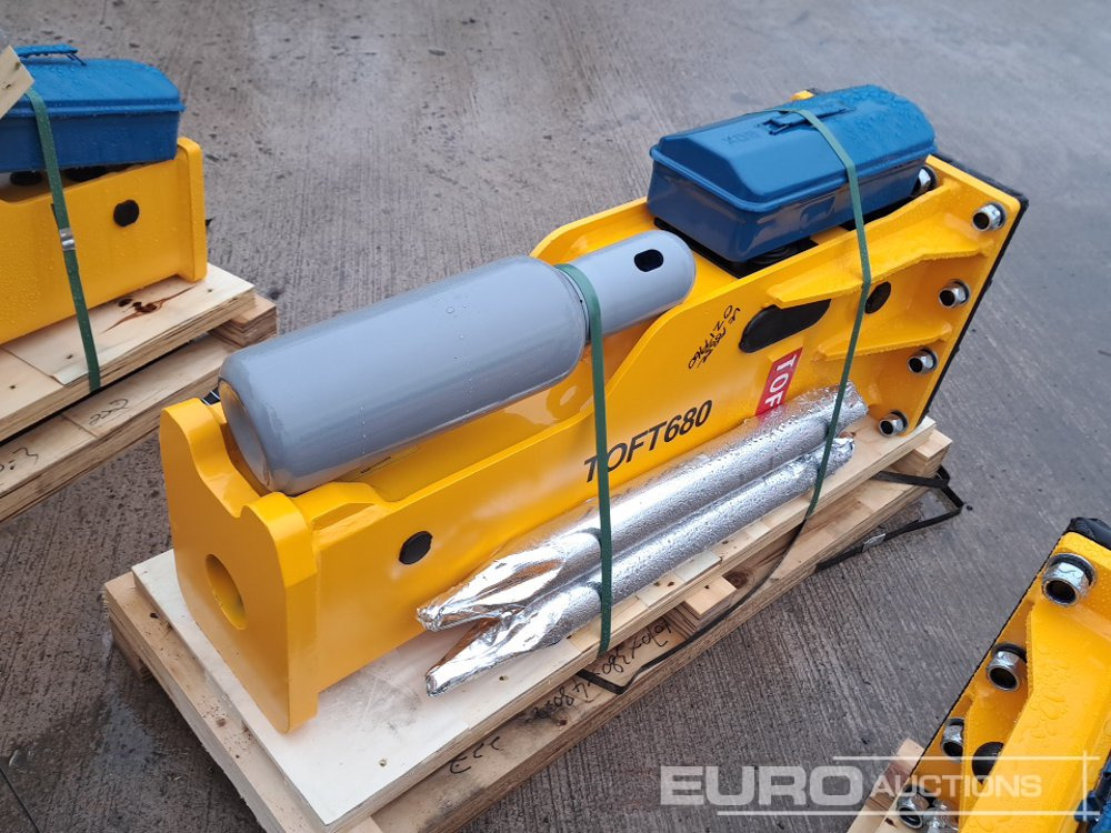 Unused 2025 TOFT 680 Hydraulic Breaker - 附件 适用于 挖掘机:图1 Unused 2025 TOFT 680 Hydraulic Breaker - 附件 适用于 挖掘机:图1