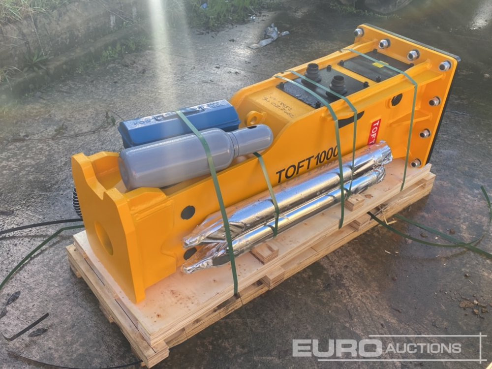 Unused 2025 TOFT TOFT1000 Hydraulic Breaker - 附件 适用于 挖掘机:图1 Unused 2025 TOFT TOFT1000 Hydraulic Breaker - 附件 适用于 挖掘机:图1