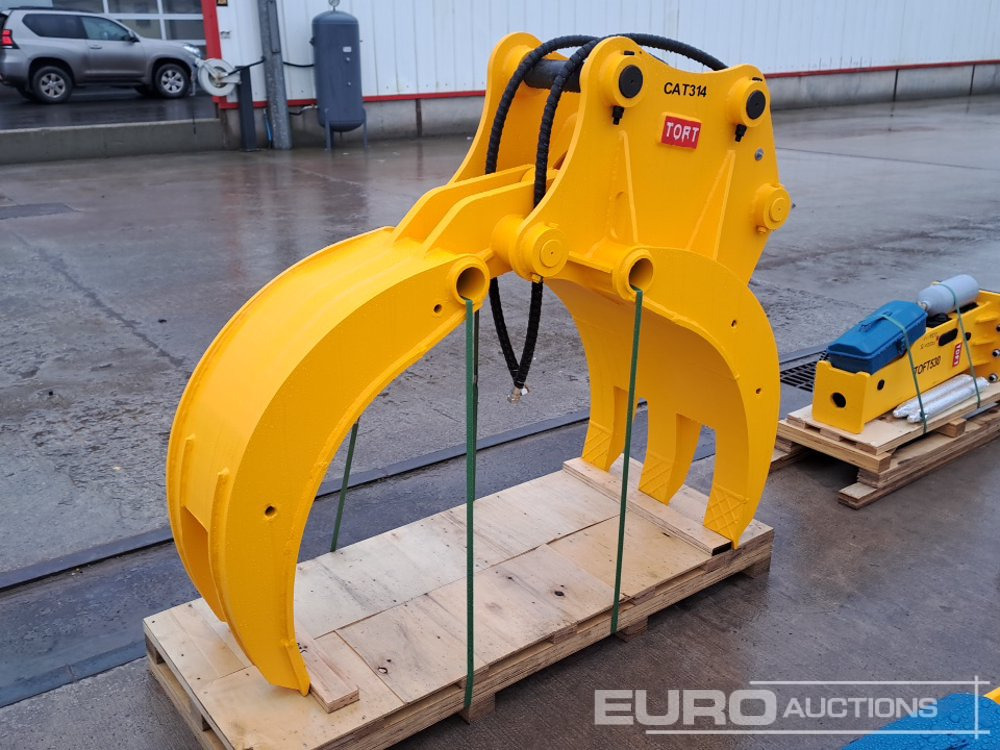 Unused 2025 Toft ASC65 Hydraylic 5 Tyne Grapple 65mm Pin to suit 13 Ton Excavator - 附件 适用于 挖掘机:图1 Unused 2025 Toft ASC65 Hydraylic 5 Tyne Grapple 65mm Pin to suit 13 Ton Excavator - 附件 适用于 挖掘机:图1