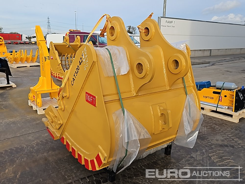 Unused 2025 Toft CAT320Q - 铲斗:图3 Unused 2025 Toft CAT320Q - 铲斗:图3