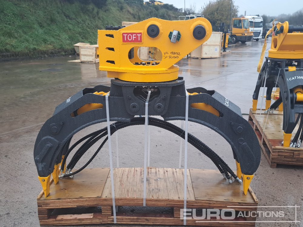 Unused 2025 Toft TOFT04G Hydraulic Rotating Grapple 45mm Pin to suit 4-6 Ton Excavator - 附件 适用于 挖掘机:图5 Unused 2025 Toft TOFT04G Hydraulic Rotating Grapple 45mm Pin to suit 4-6 Ton Excavator - 附件 适用于 挖掘机:图5