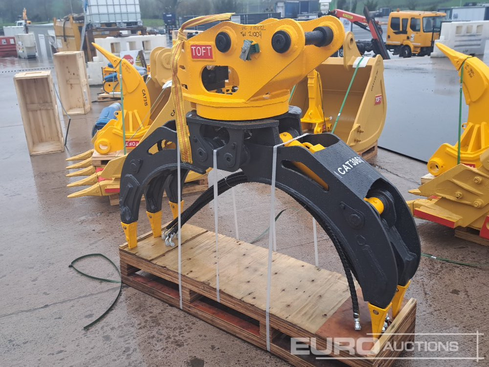 Unused 2025 Toft TOFT04G Hydraulic Rotating Grapple 45mm Pin to suit 4-6 Ton Excavator - 附件 适用于 挖掘机:图4 Unused 2025 Toft TOFT04G Hydraulic Rotating Grapple 45mm Pin to suit 4-6 Ton Excavator - 附件 适用于 挖掘机:图4