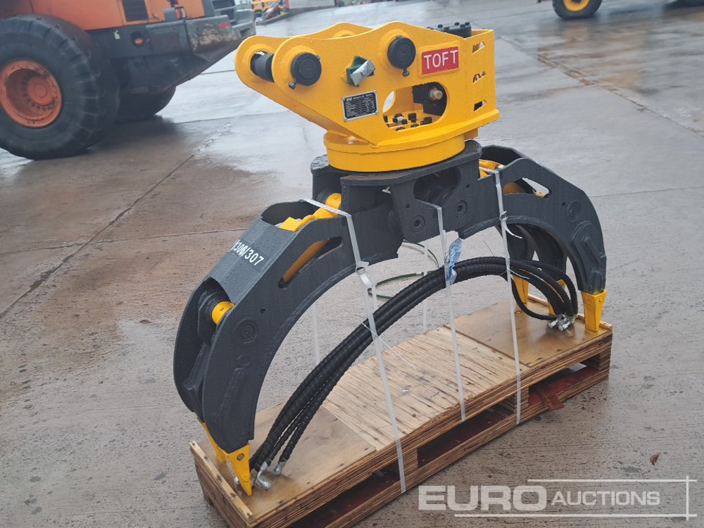 Unused 2025 Toft TOFT04G Hydraulic Rotating Grapple 45mm Pin to suit 4-6 Ton Excavator - 附件 适用于 挖掘机:图2 Unused 2025 Toft TOFT04G Hydraulic Rotating Grapple 45mm Pin to suit 4-6 Ton Excavator - 附件 适用于 挖掘机:图2