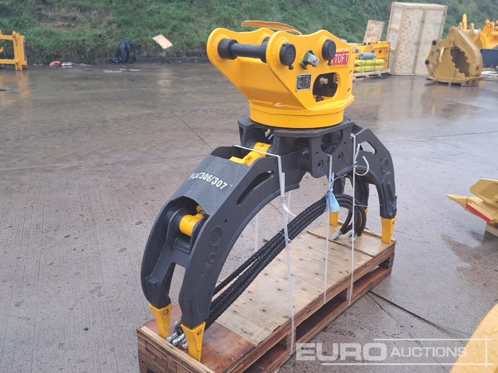 Unused 2025 Toft TOFT04G Hydraulic Rotating Grapple 45mm Pin to suit 4-6 Ton Excavator - 附件 适用于 挖掘机:图5 Unused 2025 Toft TOFT04G Hydraulic Rotating Grapple 45mm Pin to suit 4-6 Ton Excavator - 附件 适用于 挖掘机:图5