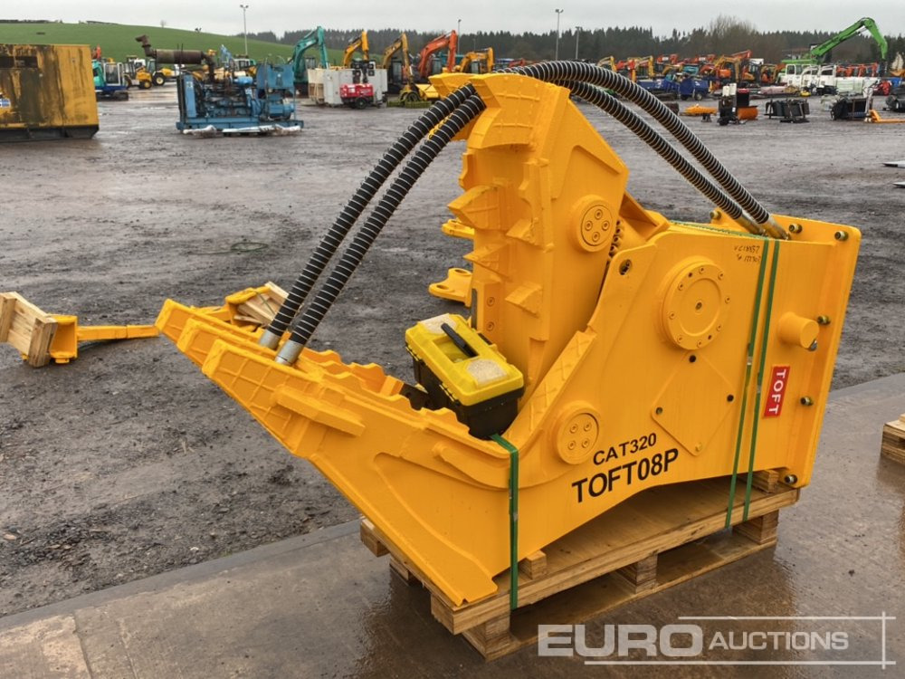 Unused 2025 Toft TOFT08P Hydraulic Pulveriser to suit Excavator - 附件 适用于 挖掘机:图1 Unused 2025 Toft TOFT08P Hydraulic Pulveriser to suit Excavator - 附件 适用于 挖掘机:图1