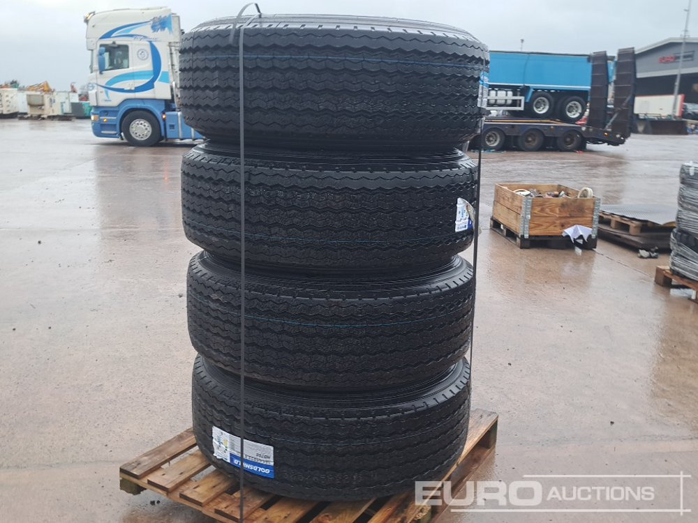 Unused 385/65R22.5 Truck/Trailer Tyre 10 Stud Rims (4 of) - 轮胎:图4 Unused 385/65R22.5 Truck/Trailer Tyre 10 Stud Rims (4 of) - 轮胎:图4