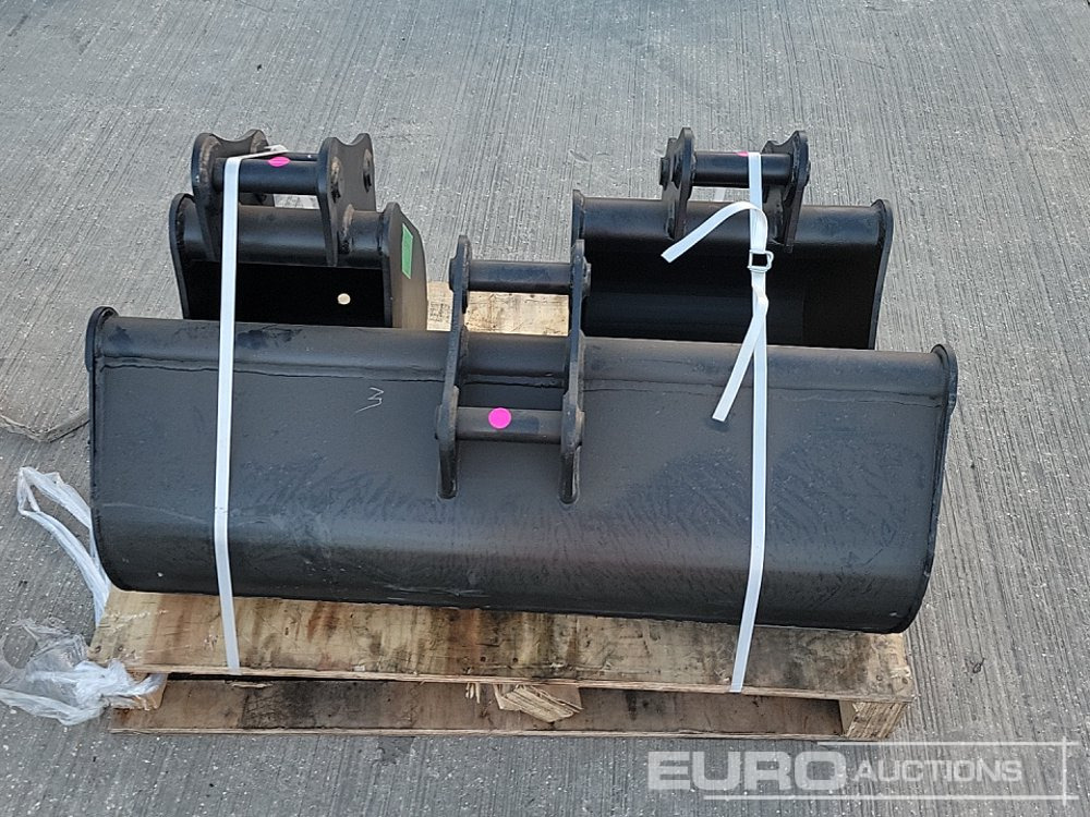 Unused 42" Ditching, 16", 12" Digging Bucket 40mm Pin to suit Mini Excavator - 铲斗:图4 Unused 42" Ditching, 16", 12" Digging Bucket 40mm Pin to suit Mini Excavator - 铲斗:图4