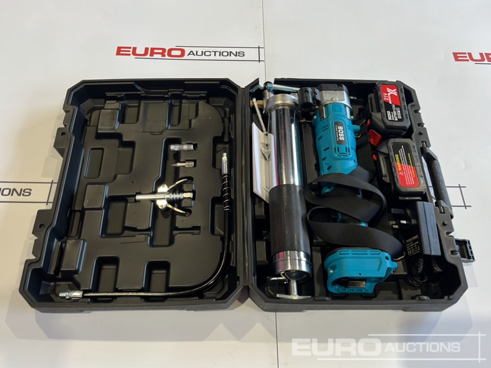 Unused Boss 21 Volt Lithium Battery Cordless Grease Gun - 车间设备:图1 Unused Boss 21 Volt Lithium Battery Cordless Grease Gun - 车间设备:图1