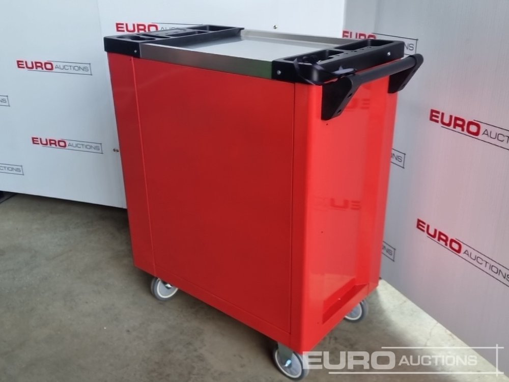 Unused Boss Wheeled Tool Cart with 258pc Tools (Red) - 车间设备:图5 Unused Boss Wheeled Tool Cart with 258pc Tools (Red) - 车间设备:图5