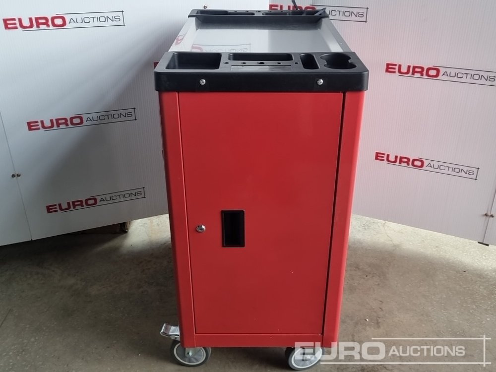 Unused Boss Wheeled Tool Cart with 258pc Tools (Red) - 车间设备:图2 Unused Boss Wheeled Tool Cart with 258pc Tools (Red) - 车间设备:图2