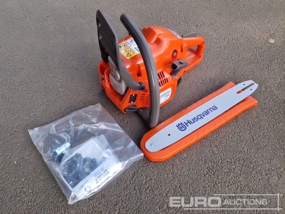 Unused Husqvarna 120 Mark II 14" Petrol Chain Saw - 车间设备:图1 Unused Husqvarna 120 Mark II 14" Petrol Chain Saw - 车间设备:图1