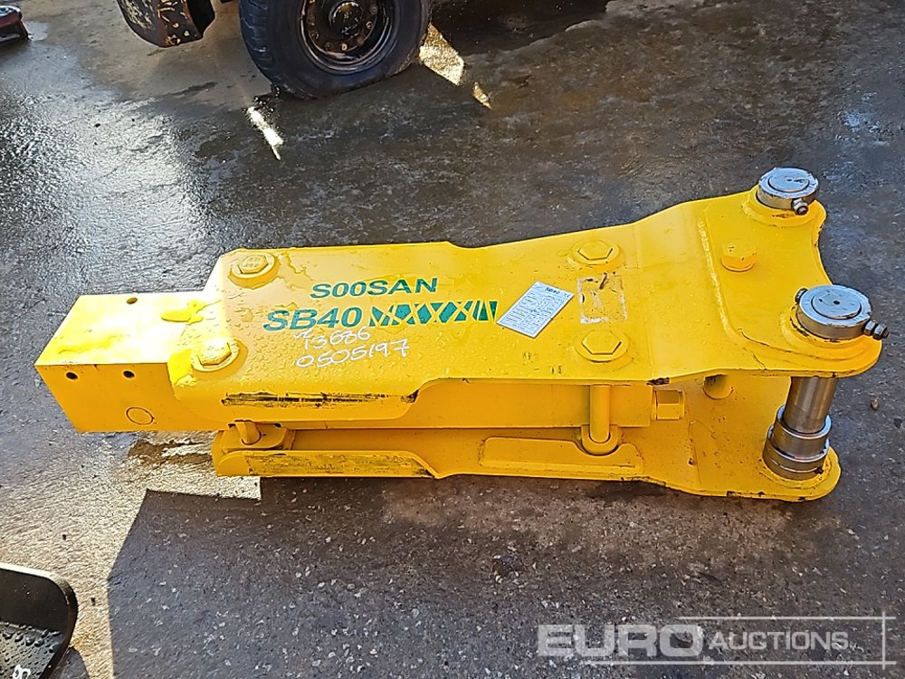 Unused Soosan SB40 - 液压锤:图2 Unused Soosan SB40 - 液压锤:图2