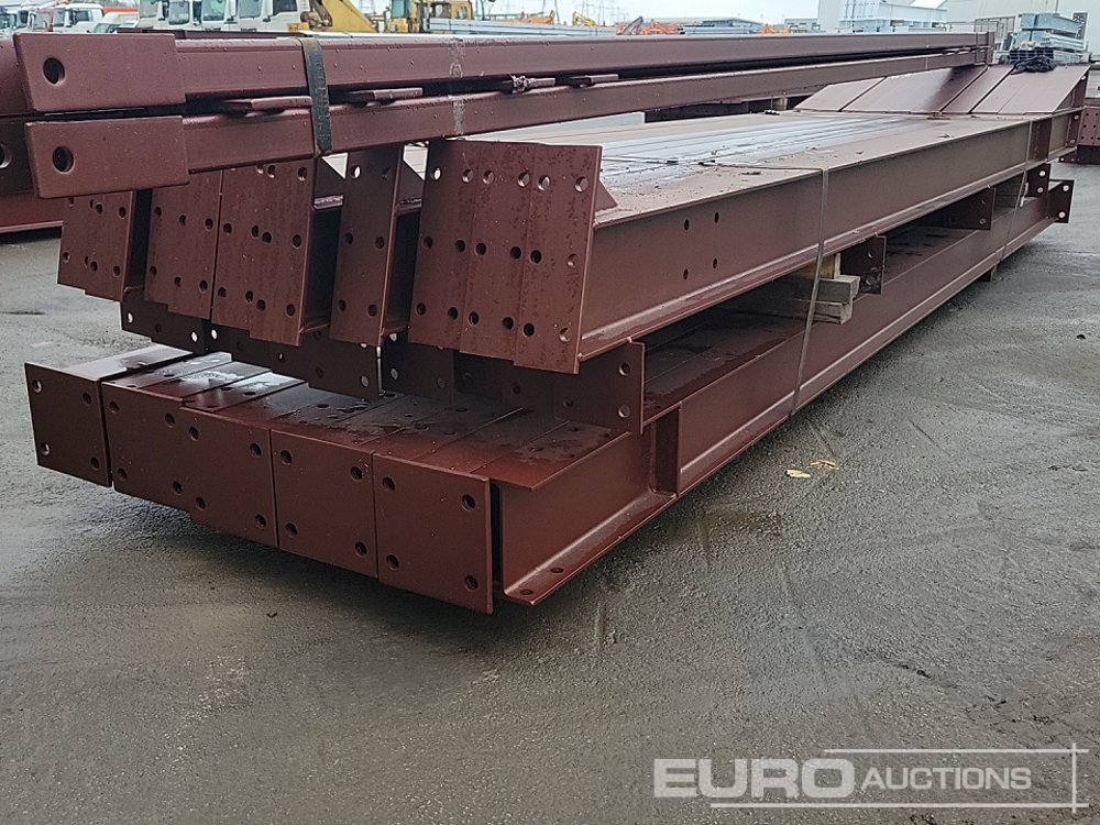 建筑集装箱 Unused Steel Frame Building 60’x30’x15’. 4no 15’ Bays. 12.5° Roof Pitch. Purlin Cleats Spaced To Accept Fibre Cement Or Steel Roof Sheets.  10no Columns 178x102x19kg 10no Rafters 178x102x19kg 2no Roof:图10 建筑集装箱 Unused Steel Frame Building 60’x30’x15’. 4no 15’ Bays. 12.5° Roof Pitch. Purlin Cleats Spaced To Accept Fibre Cement Or Steel Roof Sheets.  10no Columns 178x102x19kg 10no Rafters 178x102x19kg 2no Roof:图10