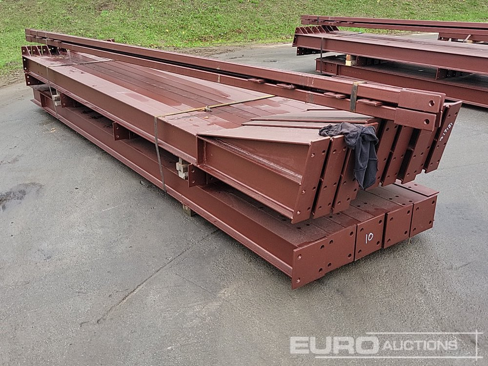 建筑集装箱 Unused Steel Frame Building 60’x30’x15’. 4no 15’ Bays. 12.5° Roof Pitch. Purlin Cleats Spaced To Accept Fibre Cement Or Steel Roof Sheets.  10no Columns 178x102x19kg 10no Rafters 178x102x19kg 2no Roof:图7 建筑集装箱 Unused Steel Frame Building 60’x30’x15’. 4no 15’ Bays. 12.5° Roof Pitch. Purlin Cleats Spaced To Accept Fibre Cement Or Steel Roof Sheets.  10no Columns 178x102x19kg 10no Rafters 178x102x19kg 2no Roof:图7