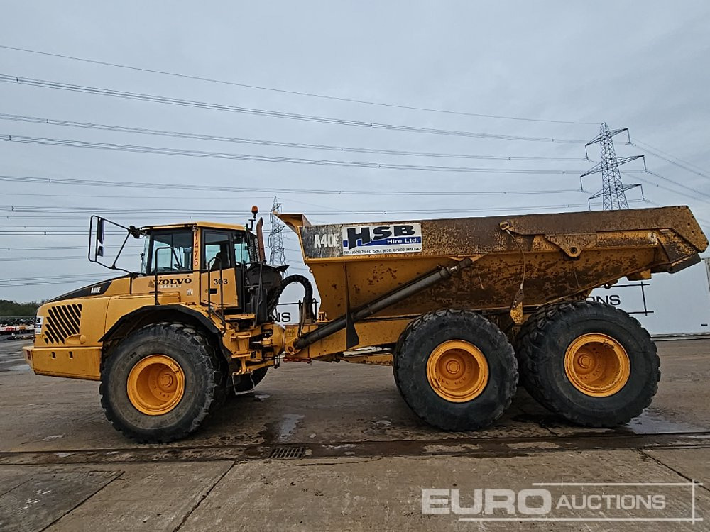 Volvo A40E - 铰接式自卸车:图2 Volvo A40E - 铰接式自卸车:图2