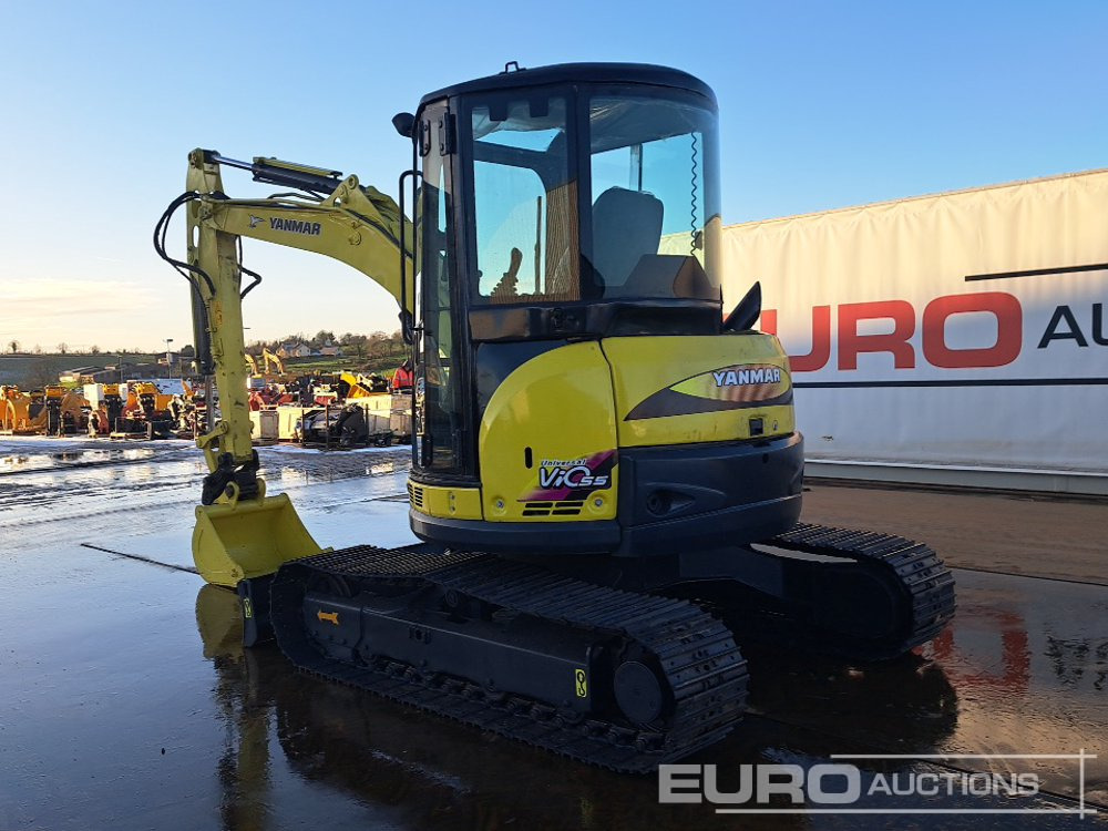 Yanmar Vi055-5B - 小型挖掘机:图3 Yanmar Vi055-5B - 小型挖掘机:图3
