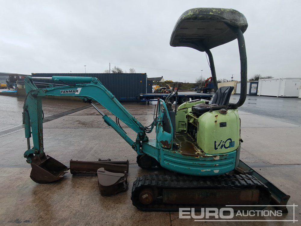 Yanmar ViO15 - 小型挖掘机:图2 Yanmar ViO15 - 小型挖掘机:图2